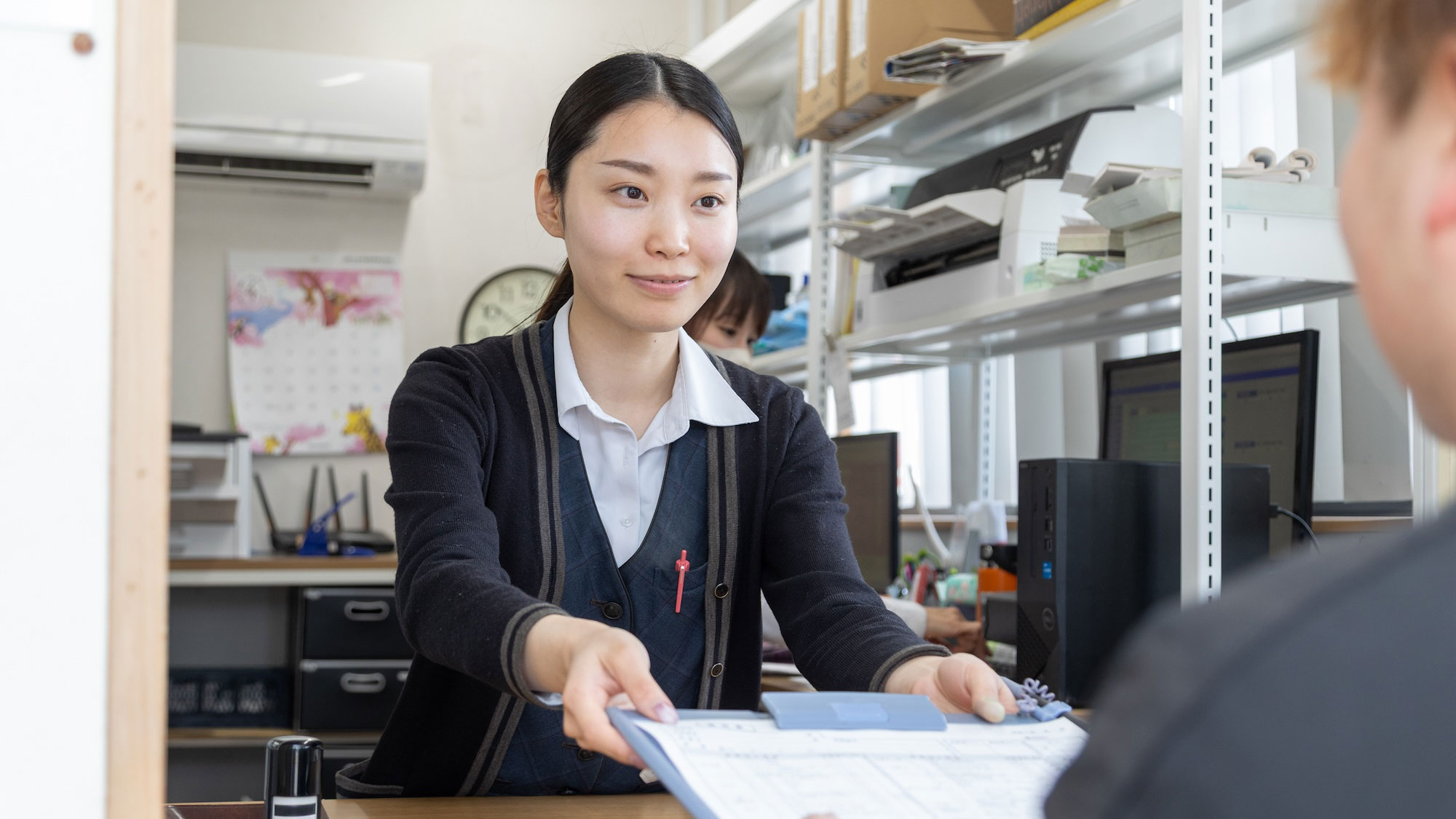 個人のお客様向けへ